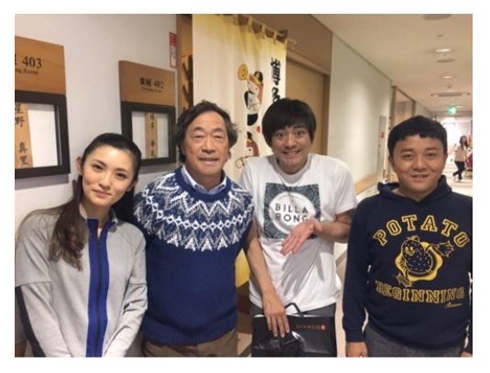 星野真里と武田鉄矢