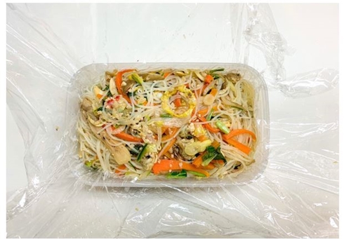 ホラン千秋さんのビーフン弁当