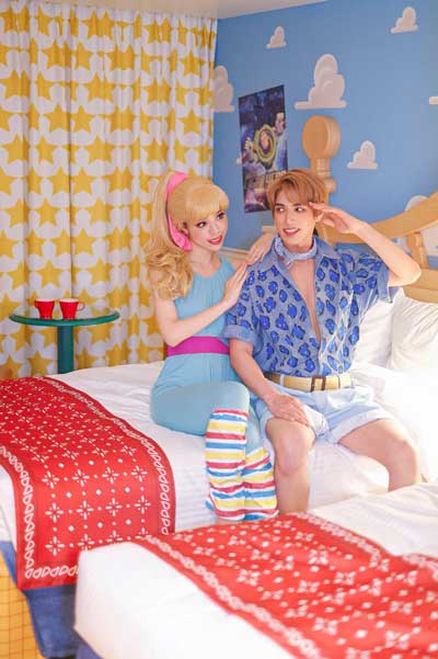 トイストーリーホテル ケン バービー 仮装 コスプレ