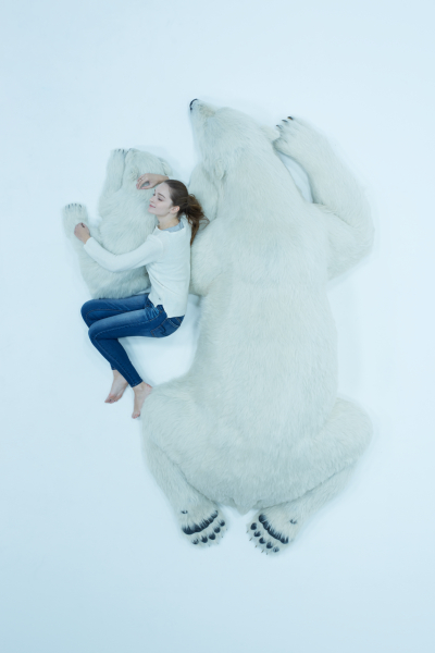 犬の造型スーツ