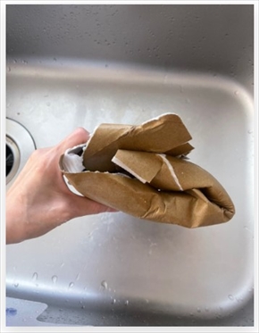 ピザを食べた証拠を隠す高橋真麻