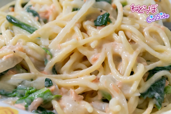 世界一楽なクリームパスタの作り方