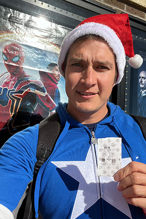 『スパイダーマン:ノー・ウェイ・ホーム』を292回鑑賞　720時間かけてギネス記録を更新