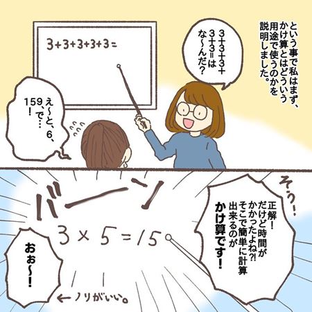 漫画 エッセイ漫画 子育て漫画 オタク Stray Kids ストレイキッズ 九九 2年生 勉強