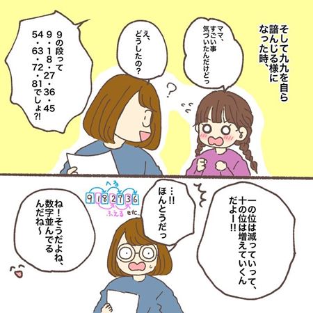 漫画 エッセイ漫画 子育て漫画 オタク Stray Kids ストレイキッズ 九九 2年生 勉強