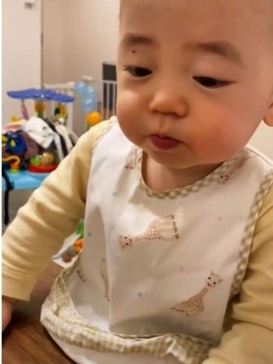 感謝を覚えた男の子