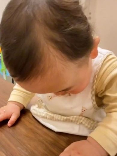 感謝を覚えた男の子