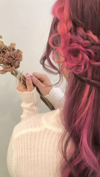 フルール メロディ pupalis ヘアサロン ヘアスタイル