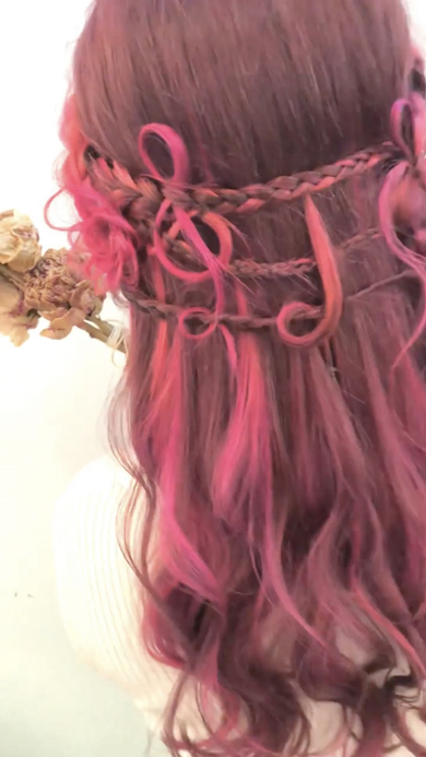 フルール メロディ pupalis ヘアサロン ヘアスタイル