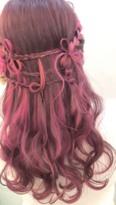 フルール メロディ pupalis ヘアサロン ヘアスタイル