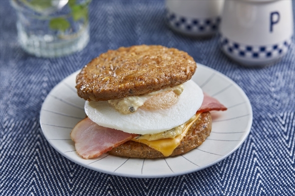 「肉でサンド！肉バーガー」発売