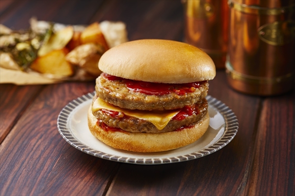 「肉でサンド！肉バーガー」発売