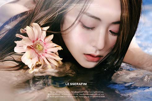 KAZUHA「LE SSERAFIM」新アルバム「FEARLESS」
