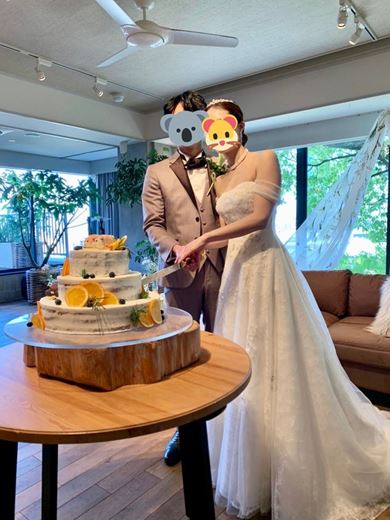 結婚式  ウェディングケーキ ケーキ デコレーションケーキ モルカー PUI PUI モルカー モルモット