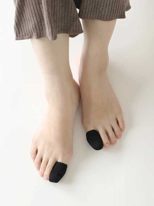 Tabio 靴下屋 親指サック 靴下 穴 爪先 爪で破る 防止