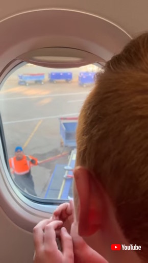 空港職員さんとノアくん