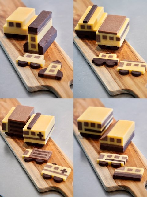 クッキー 手作り 乗り物 パトカー 新幹線 ロケット