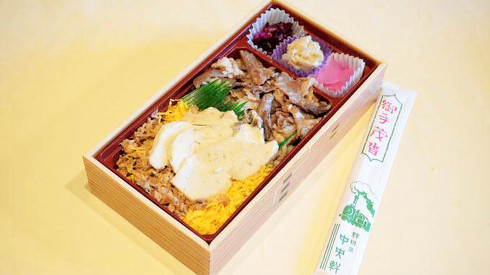 新鳥栖の駅弁 がばい鳥栖の牛鶏弁当