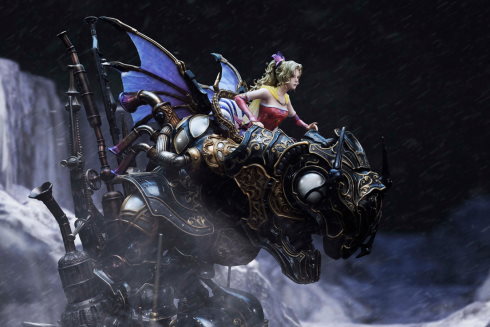 FFのフィギュアとカードのまとめ売り最終 FF6の公式フィギュアが約150万円でファン騒然 坂口博信「これは