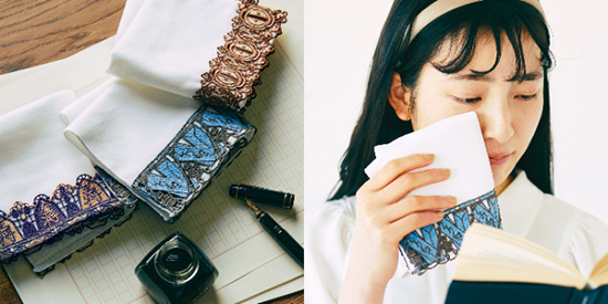 タオルハンカチ使用イメージ