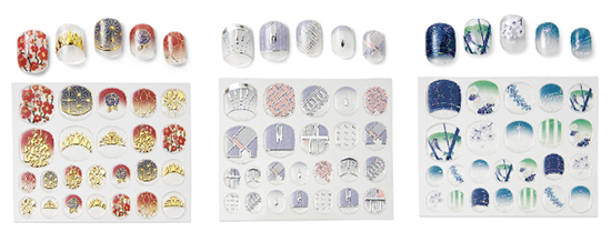 ジェル風ネイルシール