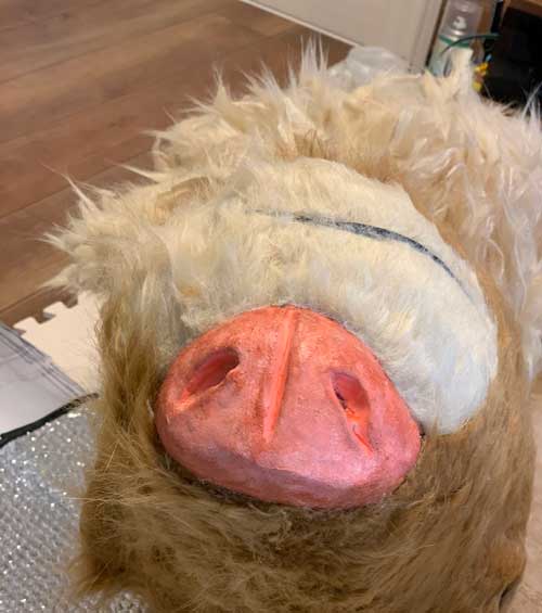 もののけ姫 コスプレ ヤックル 乗れる アシタカ 製作 衣装 自作