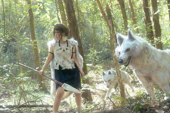 もののけ姫 コスプレ ヤックル 乗れる アシタカ 製作 衣装 自作