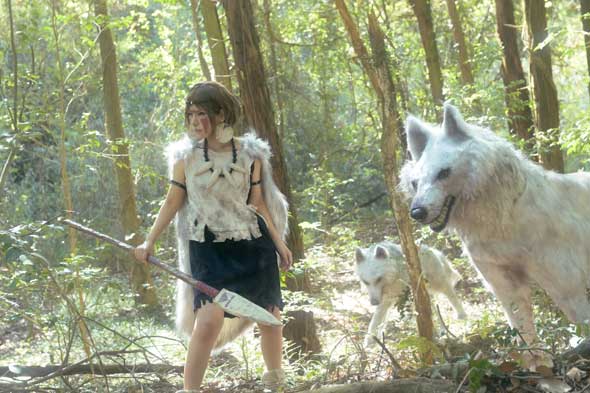 もののけ姫 コスプレ ヤックル 乗れる アシタカ 製作 衣装 自作