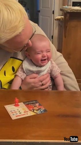 「Baby Laughs and Cries at Hearing Her Name || ViralHog」