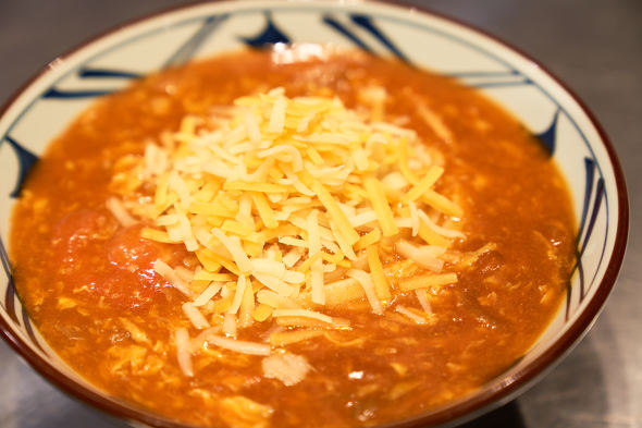 【PR】 丸亀製麺 トマたまカレーうどん ／　期間限定 復活 チーズ TOKIO 松岡昌宏