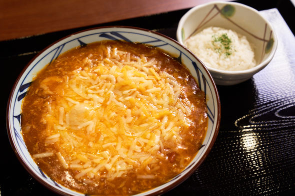 【PR】 丸亀製麺 トマたまカレーうどん ／　期間限定 復活 チーズ TOKIO 松岡昌宏