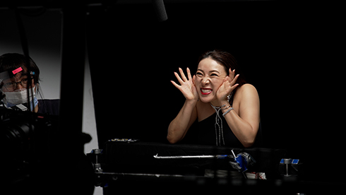 変身後のフワちゃん