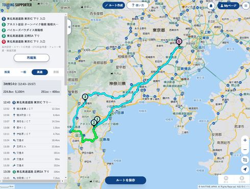 ツーリングサポーターがPC連携に対応