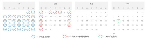 休日メトロ放題