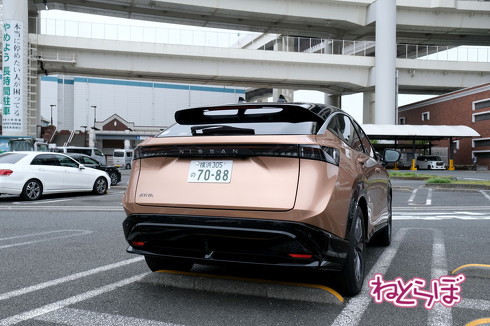 日産 アリア 公道 試乗