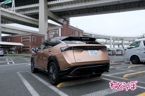 日産 アリア 公道 試乗