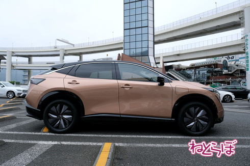 日産 アリア 公道 試乗