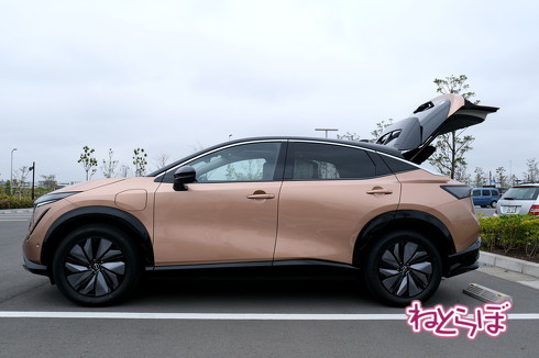 日産 アリア 公道 試乗