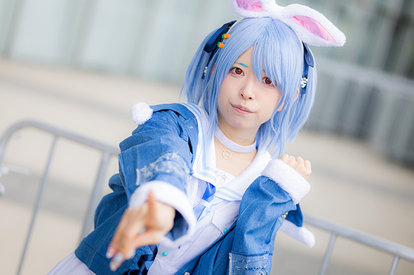 ホロライブ3期生の兎田ぺこら