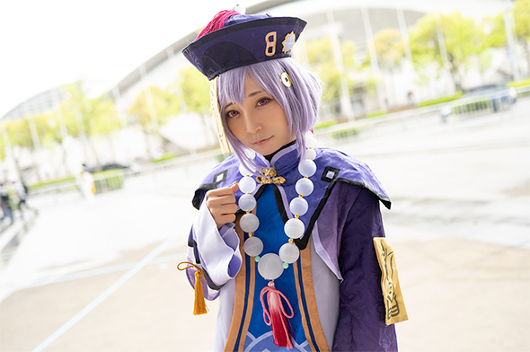 星乃まみさんの「原神」七七コス