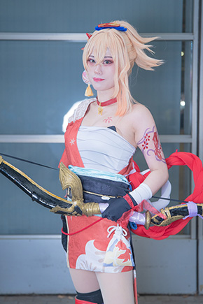 Runaさんの「原神」宵宮コス