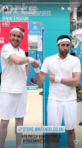 マシュー・ルイスとトム・フェルトン