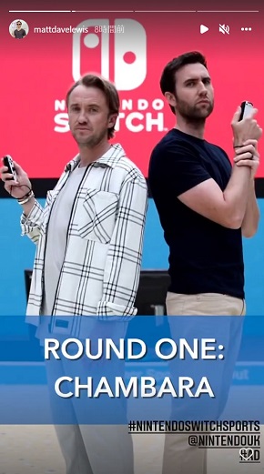 マシュー・ルイスとトム・フェルトン