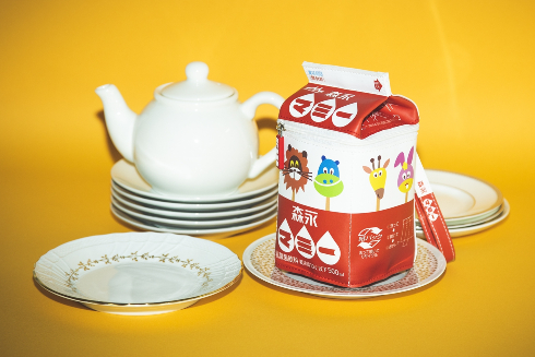 森永マミーパック型ポーチ