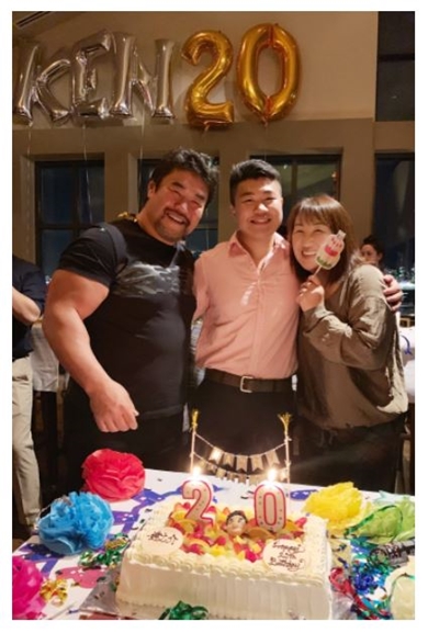 佐々木健介と長男と北斗晶