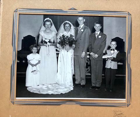 結婚70年 記念写真