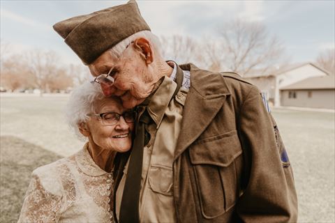 結婚70年 記念写真