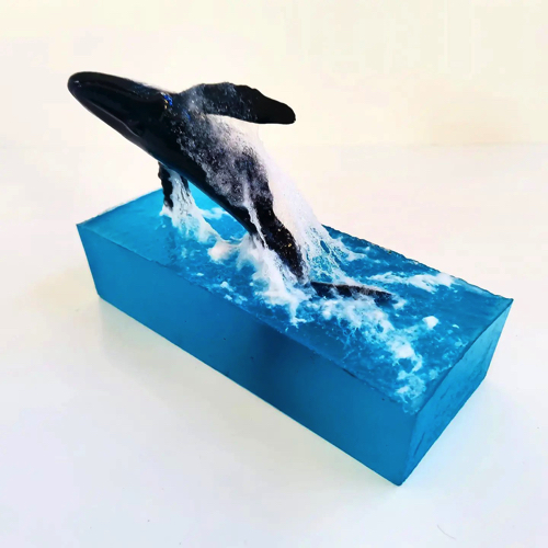 迫力満点のジオラマ