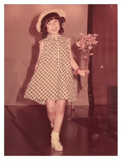 子役モデル時代の森口博子