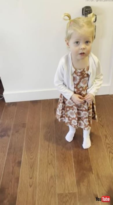 パパにドレスを着せたい女の子